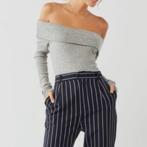 Urban Outfitters Grey Bodysuit